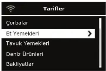 Arçelik MC 6251 - Tarif seçme ve başlatma - 2