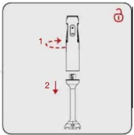 Arçelik HBS 9285 CI - Parçalayıcı ayak ile karıştırma ve parçalama işlemi - 10