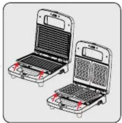 Arçelik TM 3302 - Plakalarının çıkarılması / takılması - 3