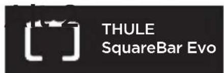 THULE SquareBar Evo
