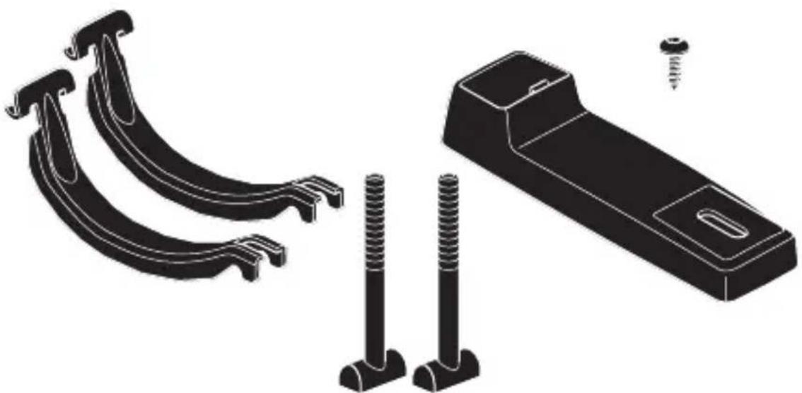 THULE FastRide & TopRide Around-the-bar Adapter 889900 - > Instructions - 1