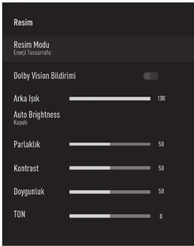 GRUNDIG 65 GGO 9900 B - Görüntü ayarları - 1