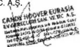 CANDY HOOVER EURASIA EV GERECLIM SAN. VE TIC A.S. Bartam, M. D., Dapcana, S. B., Nalatun San. A### 1475, 16-2024 (P.O.D.) 817973. Det 075, 08-07, 08-07, 08-07, 08-07, 08-07, 08-07, 08-07, 08-07, 08-07, 08-07, 08-07, 08-07, 08-07, 08-07, 08-07,