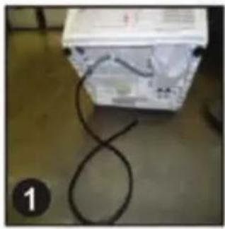 HOOVER DX C10DG-17 - Hortumu aşağıdaki gibi takın - 1