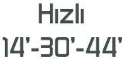 HOOVER DYN 8124DS-17 - 7) YIKAMA SÜRESİ - 10