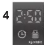 HOOVER WDXA 4118AH/1-17 - 4) PROGRAM ÇEVRİMİ SÜRESİ - 1