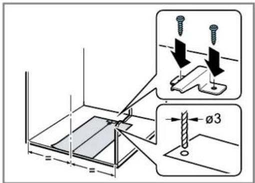 BOSCH BFL623MG3 - Mobilyanın hazırlanması - 1