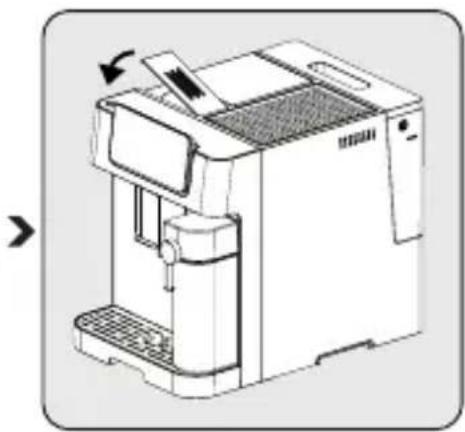 Arçelik Imprerium Barista EM 9495 - Önceden öğütülmüş kahve kabının kullanımı - 3