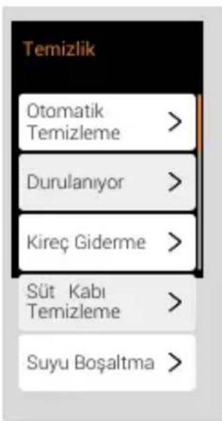 Arçelik Imprerium Barista EM 9495 - Temizleme İşlevleri - 1