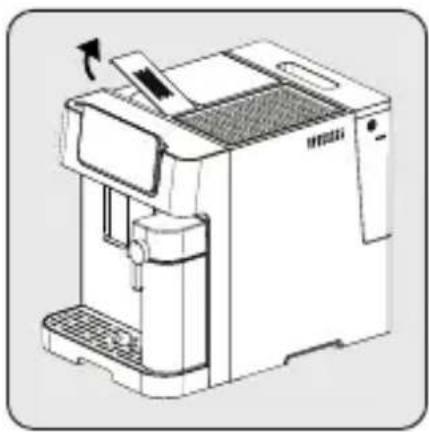 Arçelik Imprerium Barista EM 9495 - Önceden öğütülmüş kahve kabının kullanımı - 1