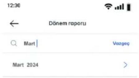 12:30 Dönem raporu Mart | Vazgeç Mart 2024 >
