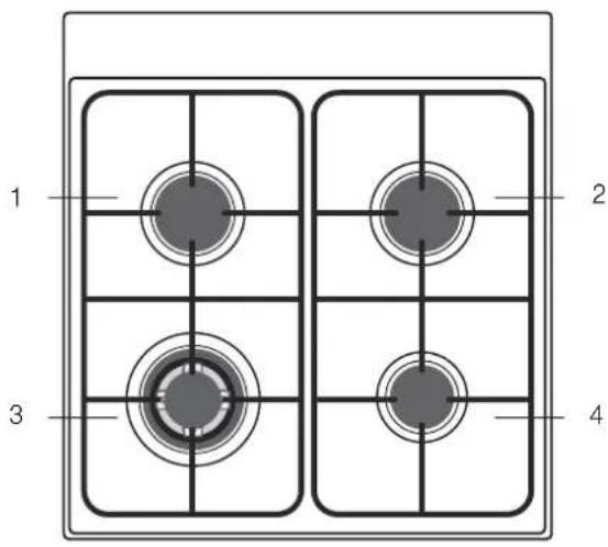 BOSCH HGD72W320T - Варочная поверхность - 1