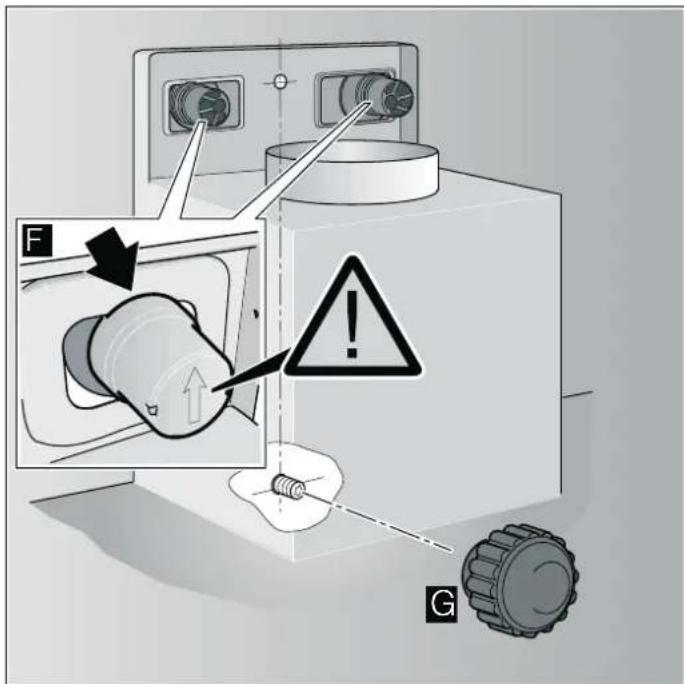BOSCH DWA06W451 - Cihazın sabitlenmesi - 1