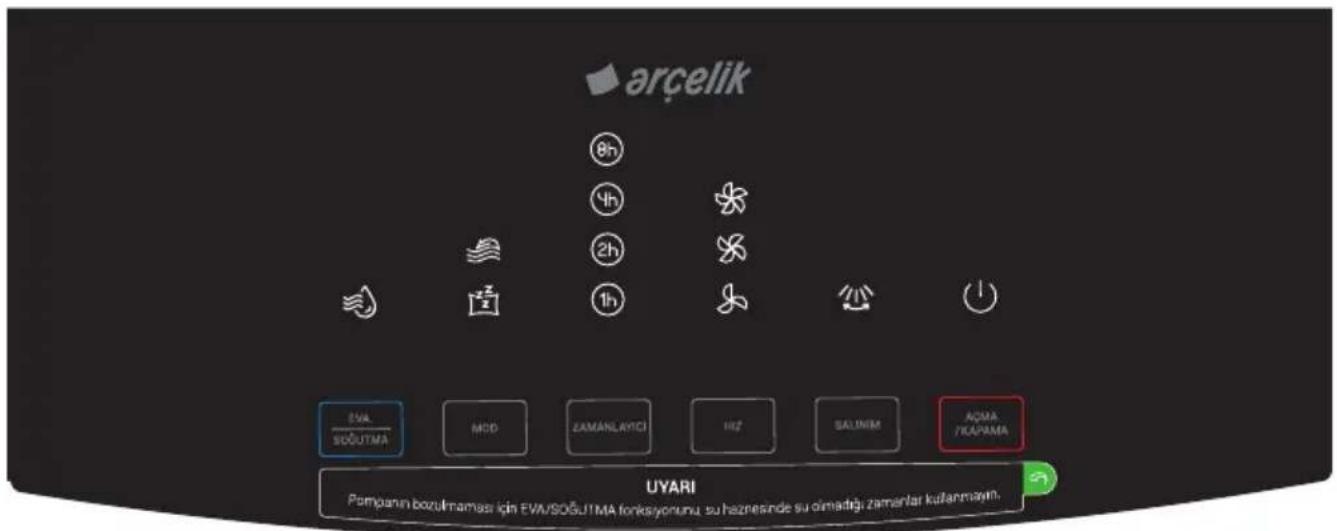 Arçelik AC 8030 - Kullanım - 1