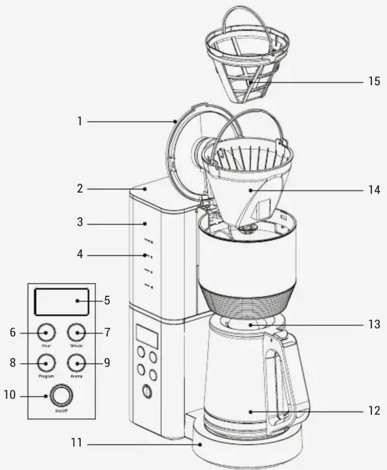 Arçelik FK 9314 I - Filtre kahve makineniz - 1