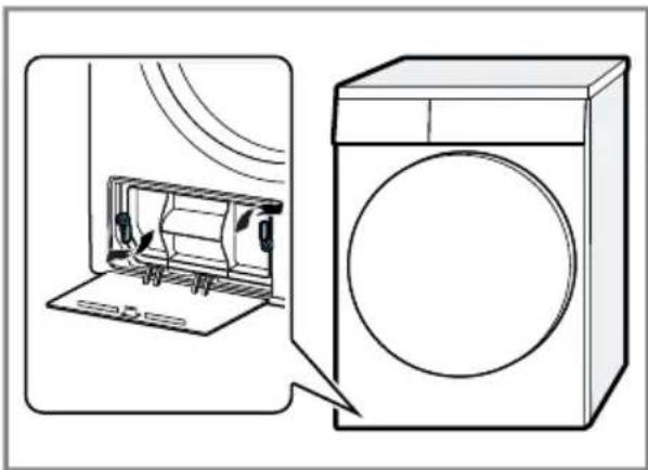 BOSCH WTH22201TR - Zemin ünitesinin kapatılması - 2