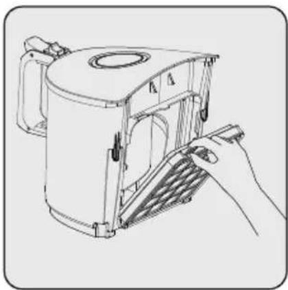 Arçelik Comfort-X 3.0 TSZ 6282 T - Motor koruma filtresinin temizlenmesi - 1
