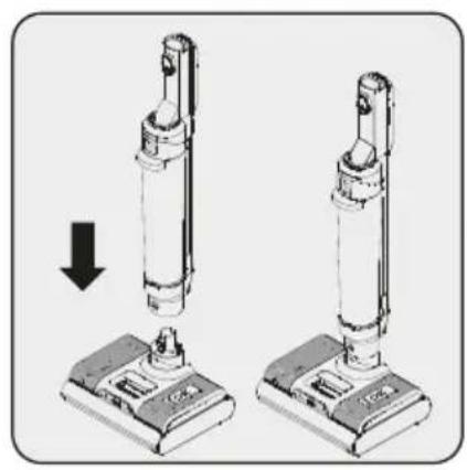 Arçelik AquaMaster Pro SD 9441 - Tutamağın takılması - 1