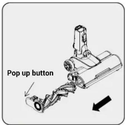 Pop up button