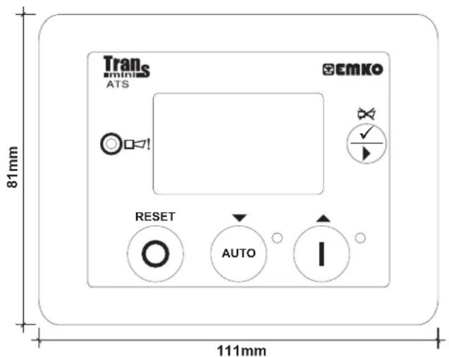 Trans minis ATS 81mm EMKO RESET AUTO 111mm