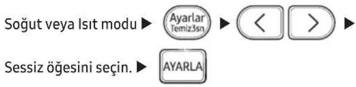 SAMSUNG AR18TSFY - Sessiz işlevi - 1
