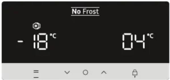 No Frost - 18°C 04°C