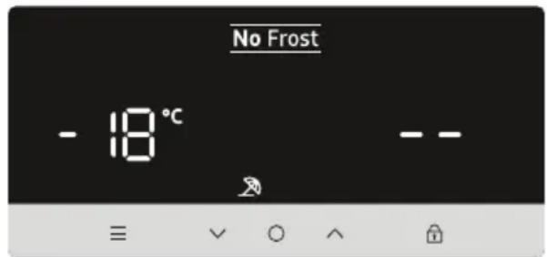 No Frost - 18°C --