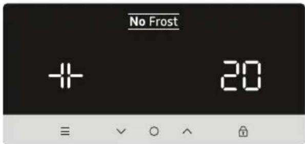 No Frost + - 20 ≡ √ ○ ∧ ⏰