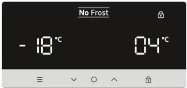 No Frost - 18°C 04°C
