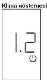 Arçelik MA 121824 - Bilgi Görüntüleme (Anlık Güç Tüketimi ve Ortam Sıcaklığı Görüntüleme) ( ①) - 2