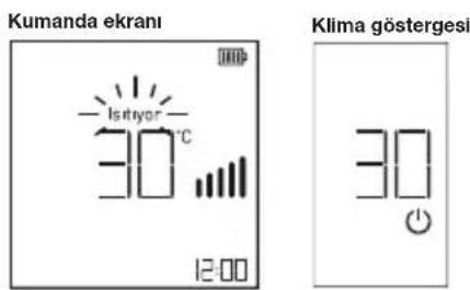 Arçelik 18470 HP - Odanın ısitılması (İsıtıyor) - 1