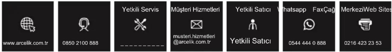 Arçelik 18570 HP - Kanallarımız ve Müşteri Başvurusu - 1