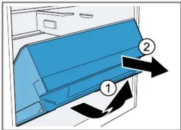 BOSCH KDN76AIE1N - Meyve ve sebze kabının çıkarılması - 1