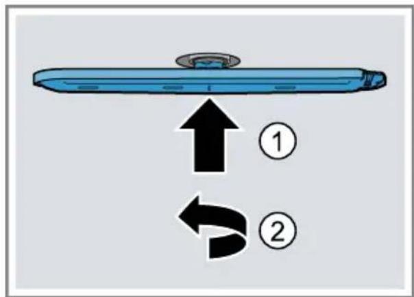 BOSCH SMS6ECI83T - Püskürtme kollarının temizlenmesi - 1
