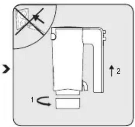 Arçelik K 8560 - Parçalama bıçaklarının kullanılması - 2