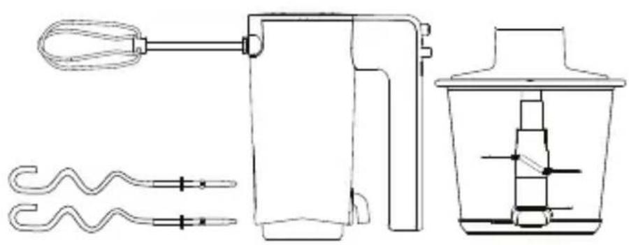 Arçelik K 8560 R - Mikser Kullanma Kılavuzu - 1