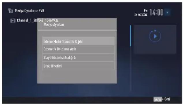 Arçelik A40K 694G HOTEL TV - Menüyü seçme - 1