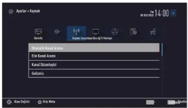 Arçelik A40K 694G HOTEL TV - Uydu bağlantı tüm dijital televizyon istasyonlarının otomatik olarak aranması - 1