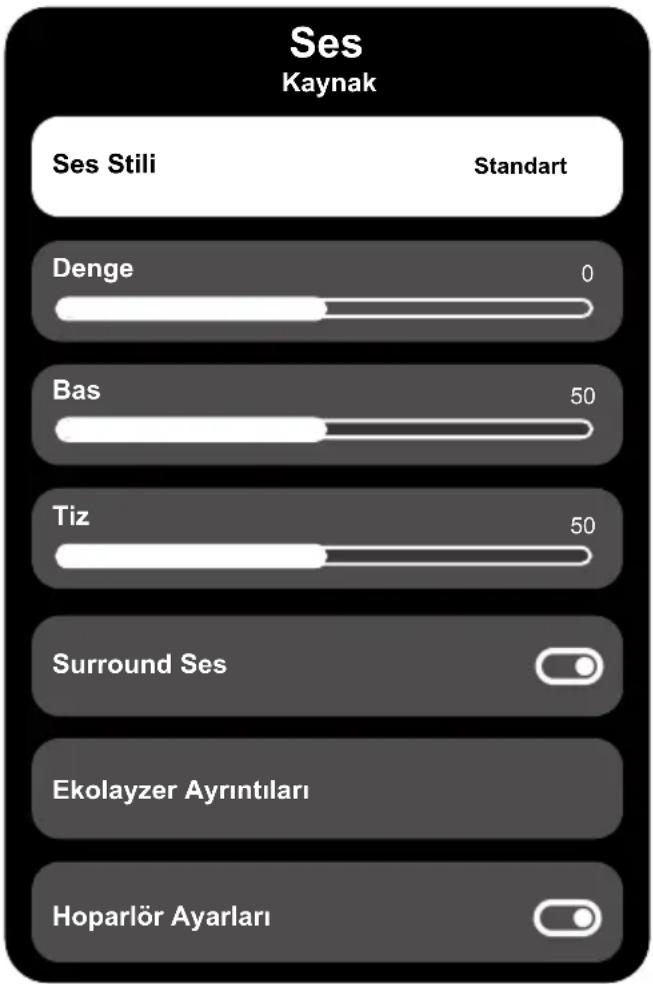 Arçelik A 775 C - Ses Ayarları - 1