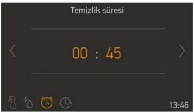 VESTEL AF-97109 KX-LF - Temizleme Süresi - 1