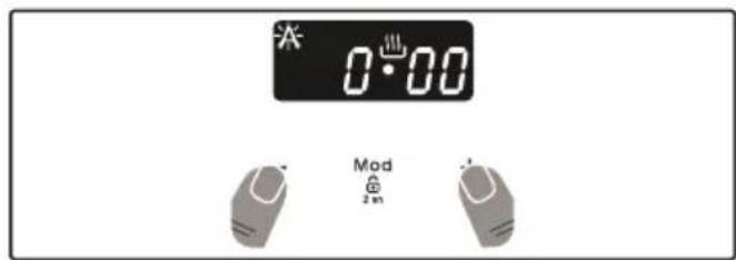 VESTEL AF-7684 YG - Süre ayarı - 1