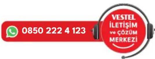 0850 222 4 123 VESTEL İLETİŞİM ve ÇÖZÜM MERKEZİ
