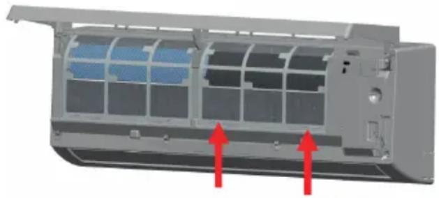 VESTEL Flora Doğa Inverter Plus 12+12 - Filtre Temizliği (Toz Filtreleri) - 1
