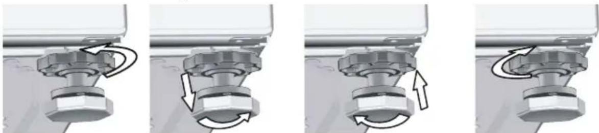 Arçelik 10145 WFI - Ayakların ayarlanması - 1