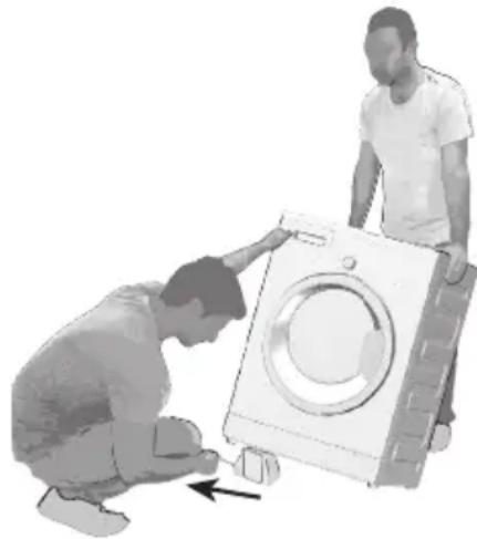 Arçelik 9124 YCM - Ambalaj takviyesinin çıkarılması - 1