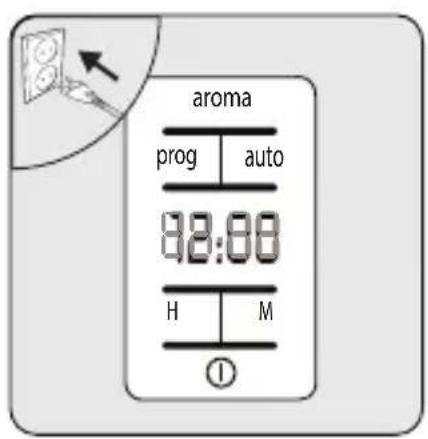 Arçelik K 8580 R - Saatin ayarlanması - 1