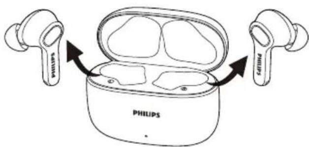 PHILIPS 1000 Series TAT1149 - Kulaklıkları Bluetooth cihazınızla ilk kez eşleştirme - 1