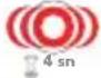 VESTEL EVC04-AC22SWD-T2P(K) - - DURUM BİLGİSİ LED'İNİN DAVRANIŞI - 9