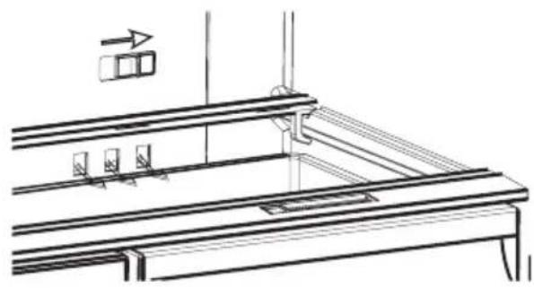 VESTEL FD56011 - Bölmeleri kahvaltılık olarak kullanmak için (Klape AÇIK) - 1