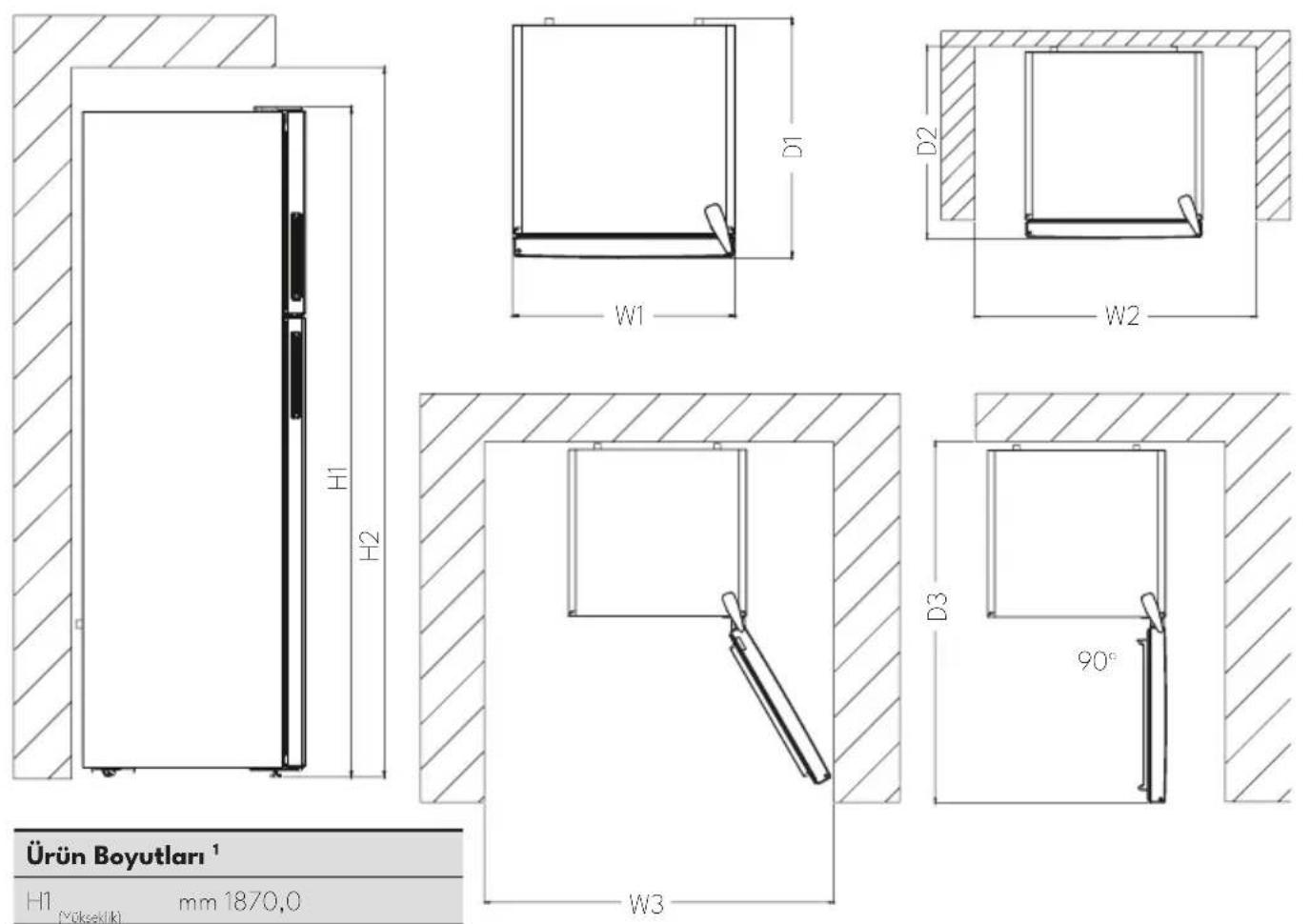 VESTEL NF52111 E DuoMode - Genel notlar: - 1